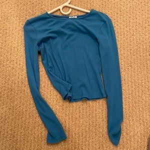 Blue princess polly long sleeve top